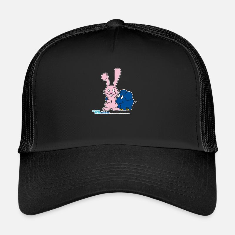 L’éléphant et le lièvre Casquette trucker 