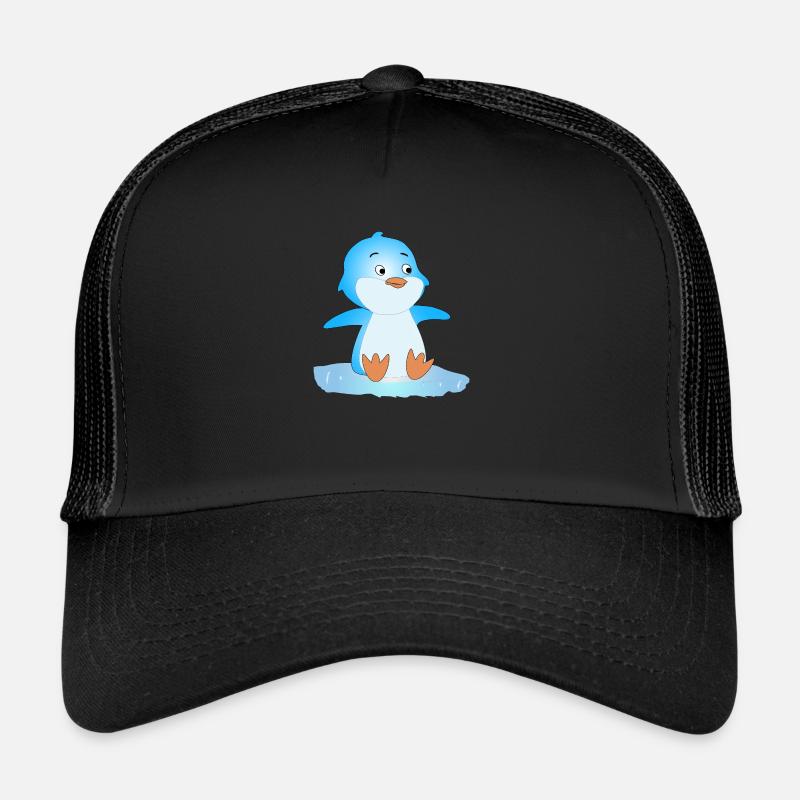 manchot Casquette trucker 