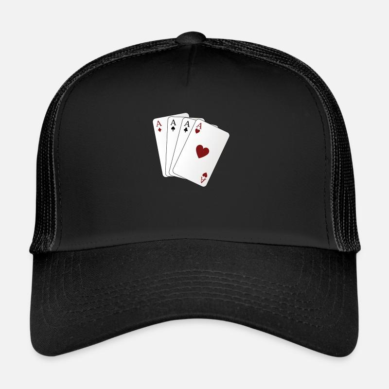 Spielkarten Ass Trucker Cap