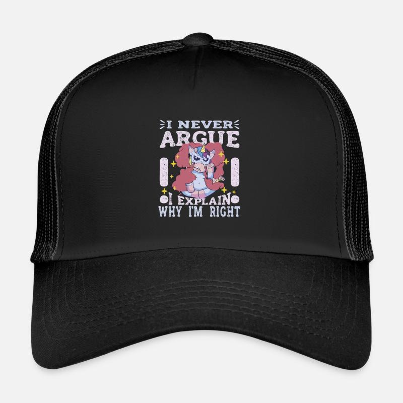 Ich Argumentiere Nicht, Ich Erkläre Nur, Warum Ich Trucker Cap