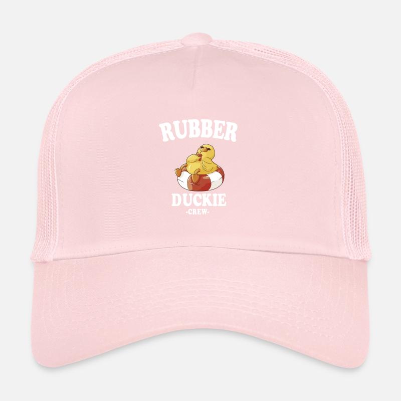Rubber Duck Yellow Duck Crew Bathing Ducks Ducks Trucker Cap