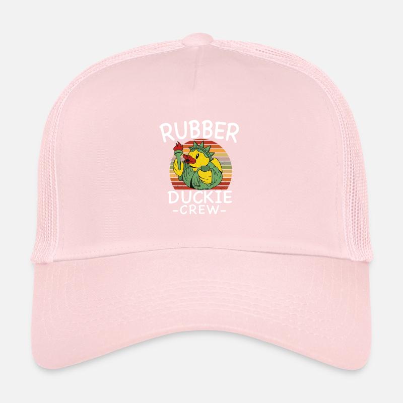 Rubber Duck Yellow Duck Crew Bathing Ducks Ducks Trucker Cap