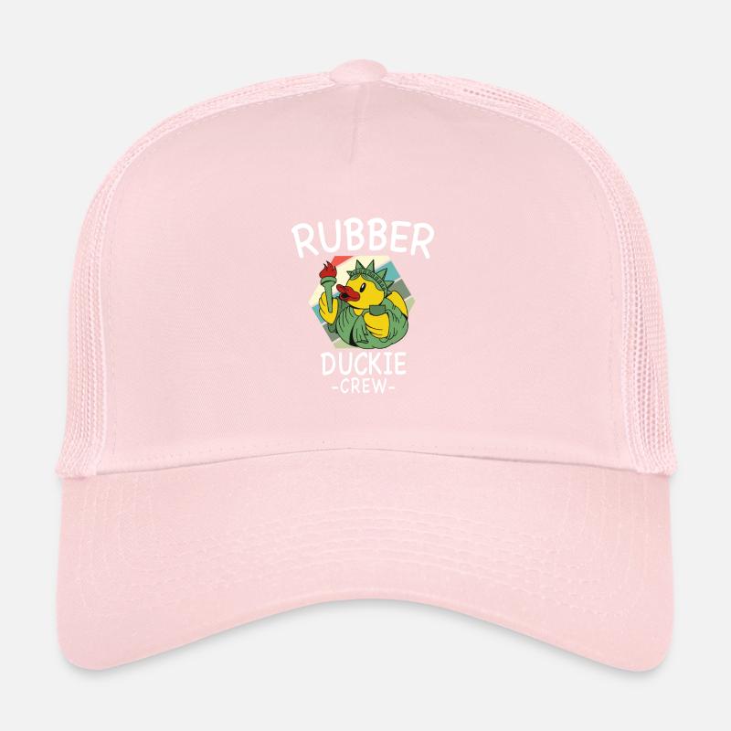 Gummiente Gelbe Ente Crew Badeenten Enten Enten Trucker Cap