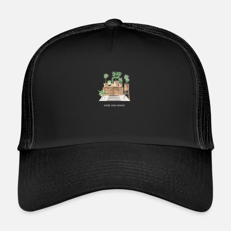 Il ne reste plus qu’une plante, jardin de fleurs horticoles Casquette trucker 