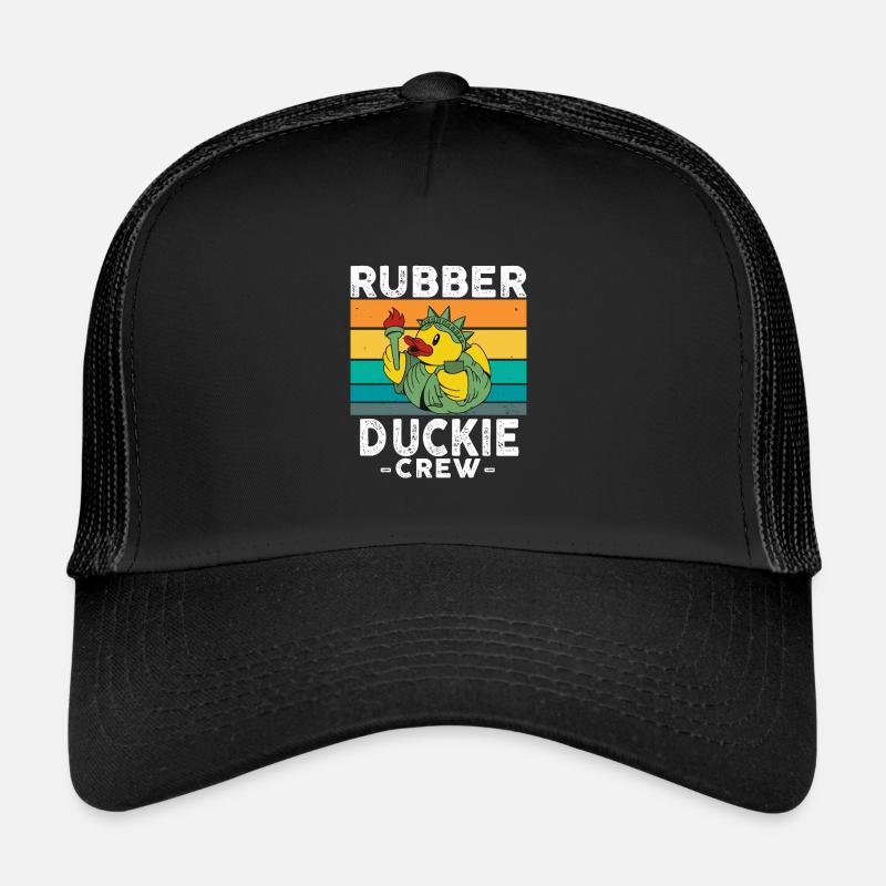 Canard en caoutchouc Canard jaune Équipage Baignade Canards Canards Canards Casquette trucker 