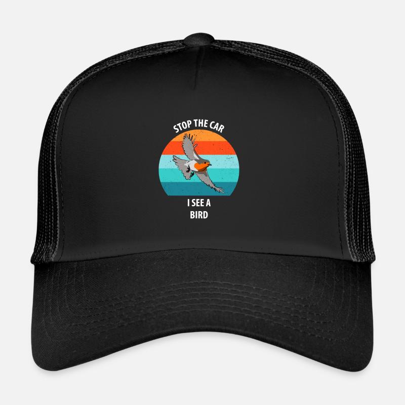 Bird Watching Bird Watching Birding Bird Trucker Cap