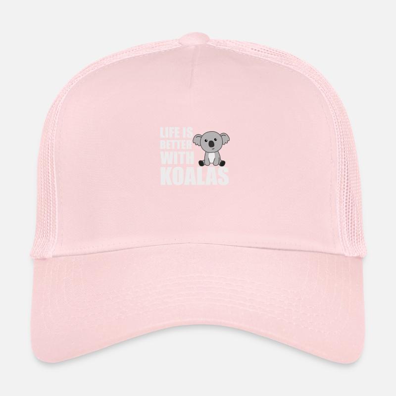 Life is better with koalas doux koala Casquette trucker 