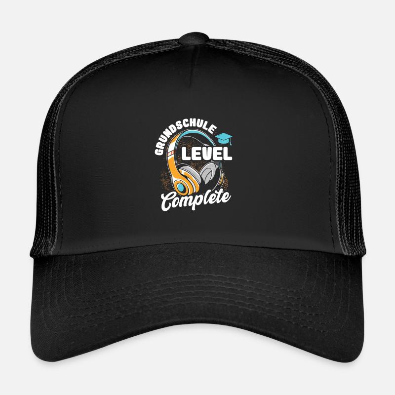 Grundschule Level Complete Gamer Junge Trucker Cap