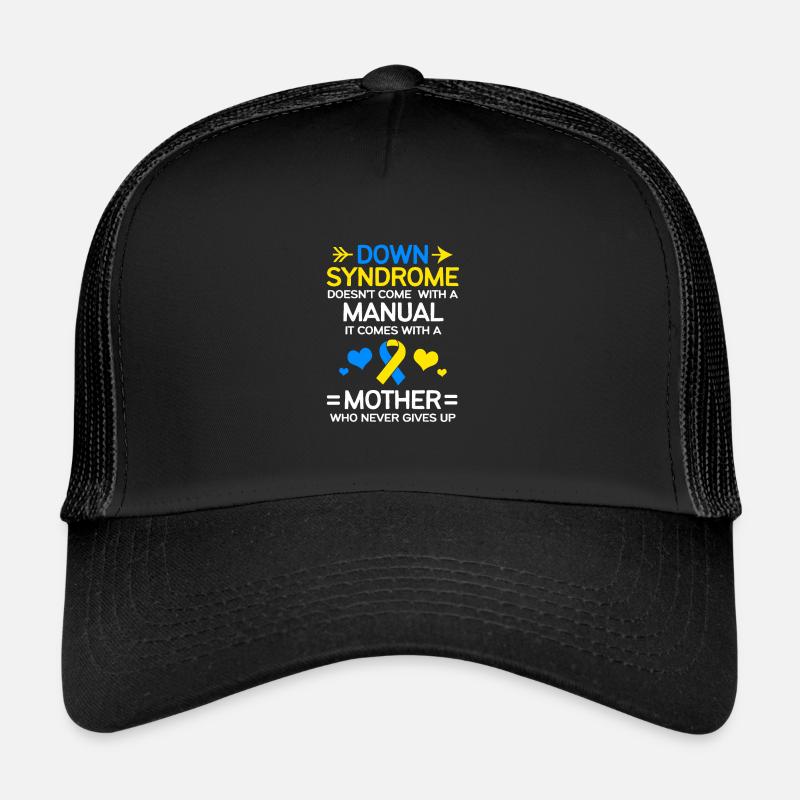 Down Syndrom T21 Chromosom Trisomie Trucker Cap