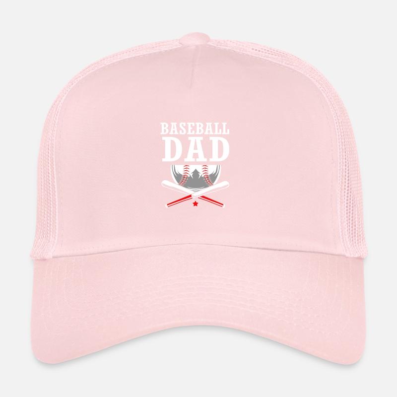 Baseball Father's Day Dad Dad Trucker Cap