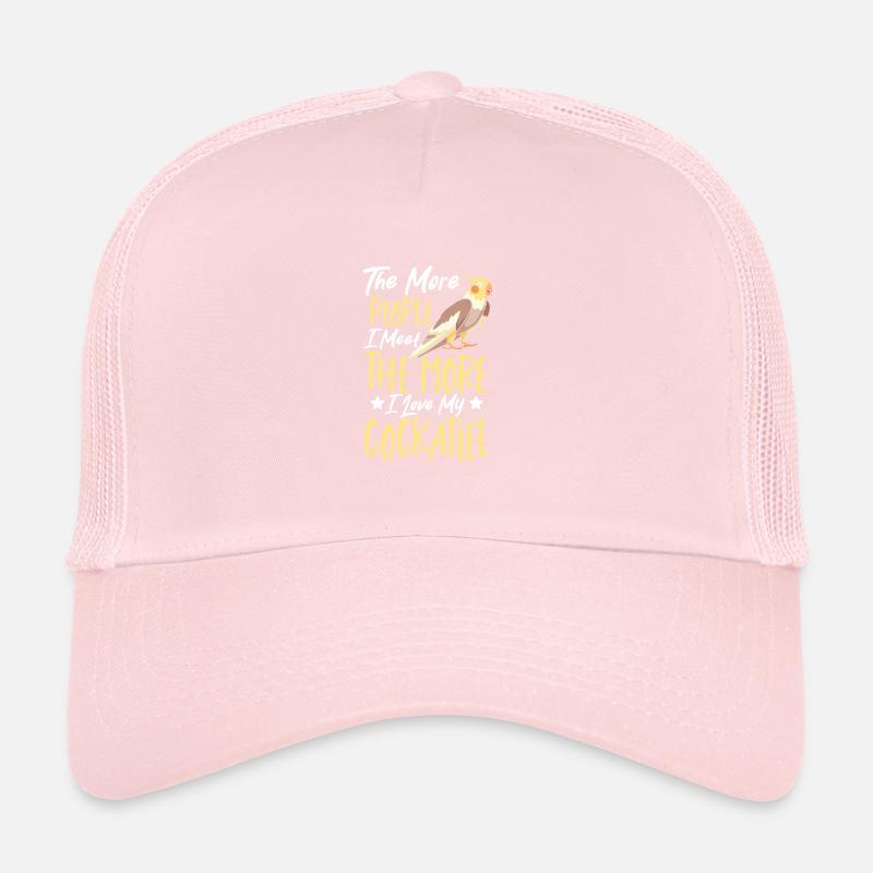 Amoureuse des perroquets, maman calopsitte Casquette trucker 