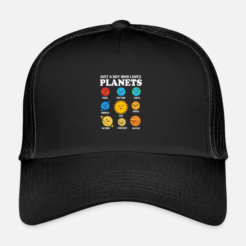 Univers du système solaire Casquette trucker 