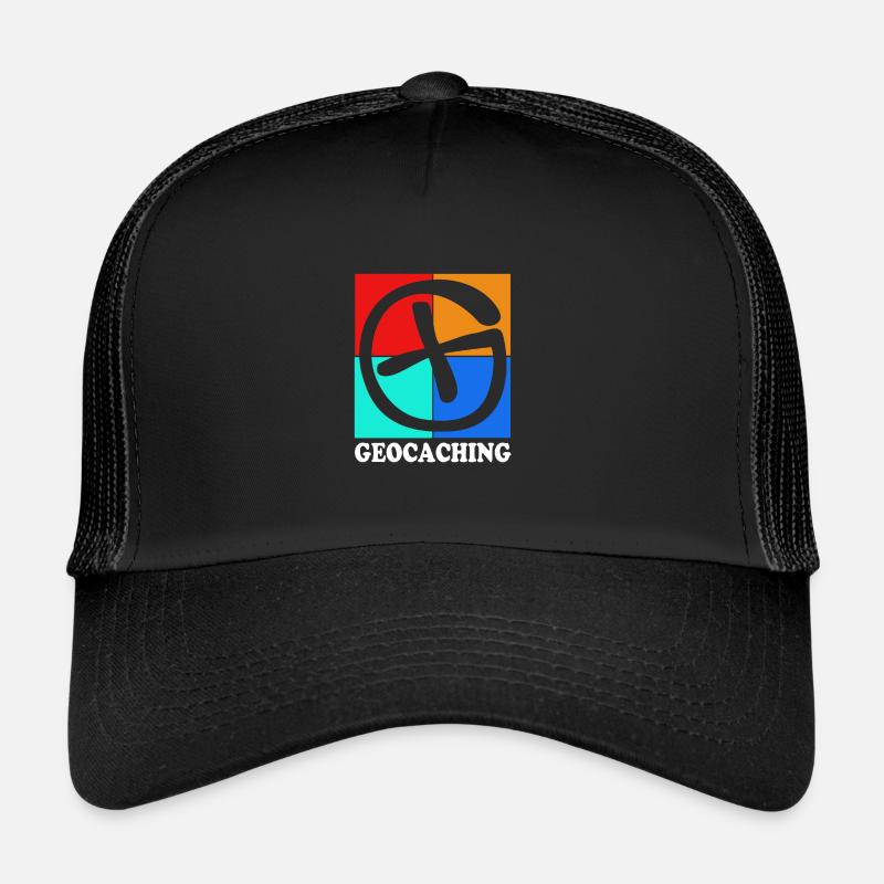 Géocaching Géocache Géocacher Casquette trucker 