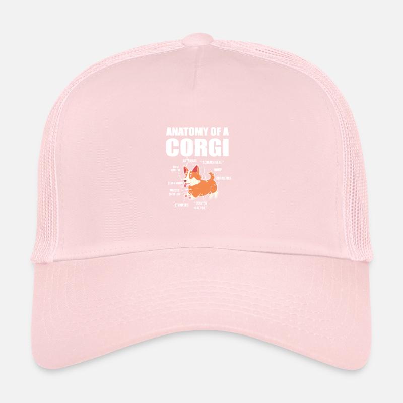 Corgi Anatomie Trucker Cap
