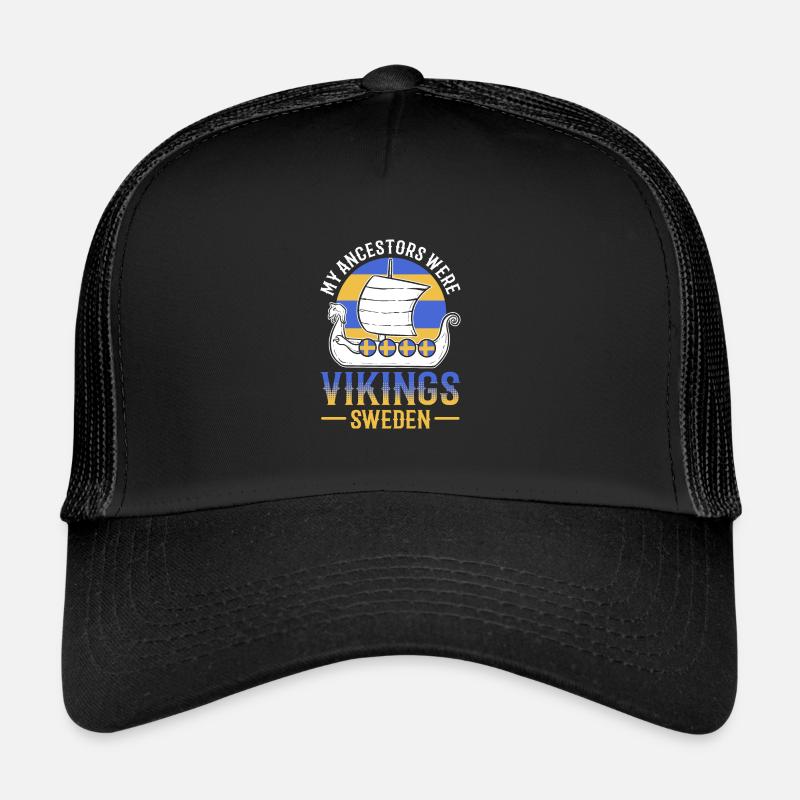 Schweden Schwedisch Trucker Cap