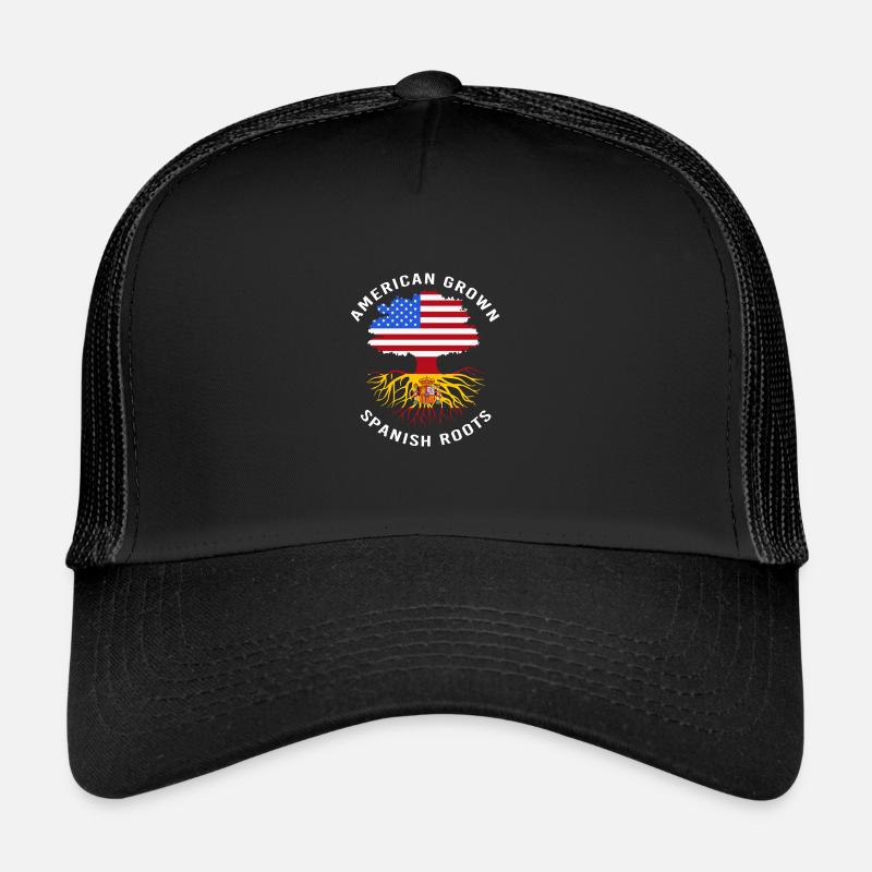 Spain - Trucker Cap - black/black
