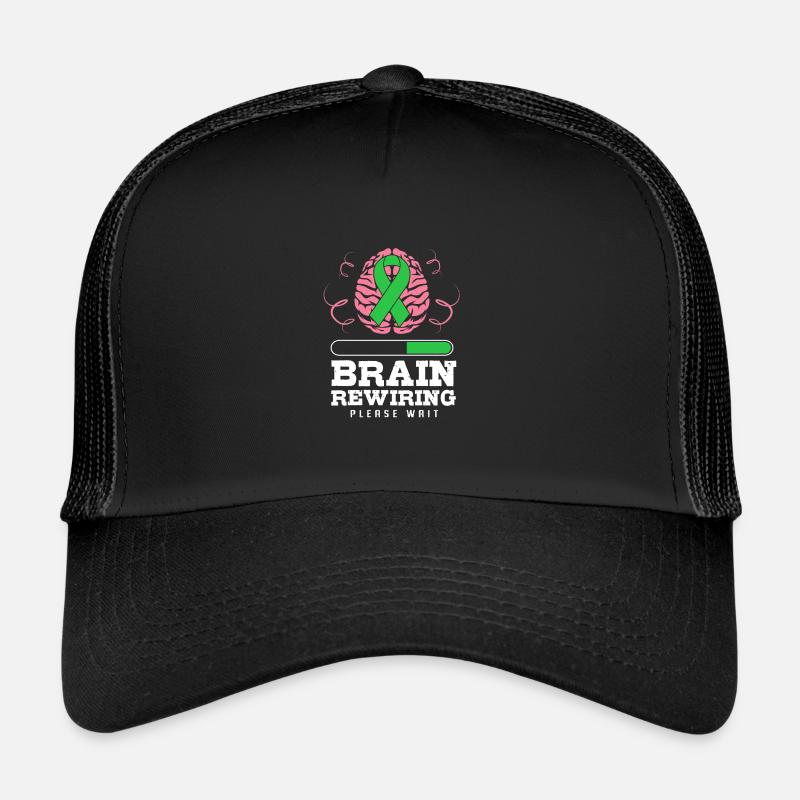 Schädel Hirn Trauma - Trucker Cap - Schwarz/Schwarz
