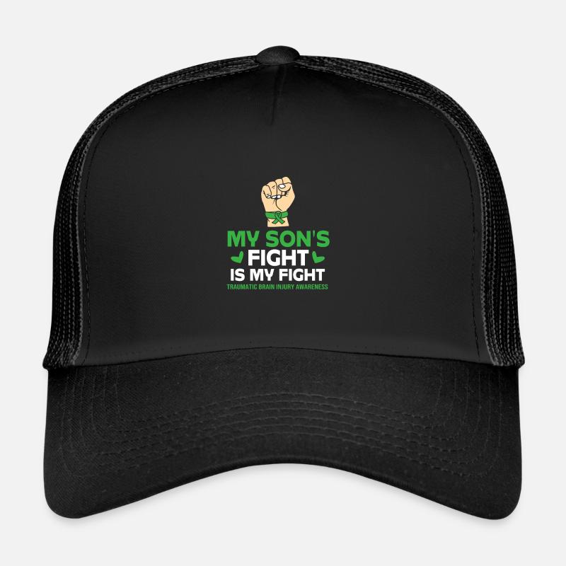 Traumatic brain injury Trucker Cap