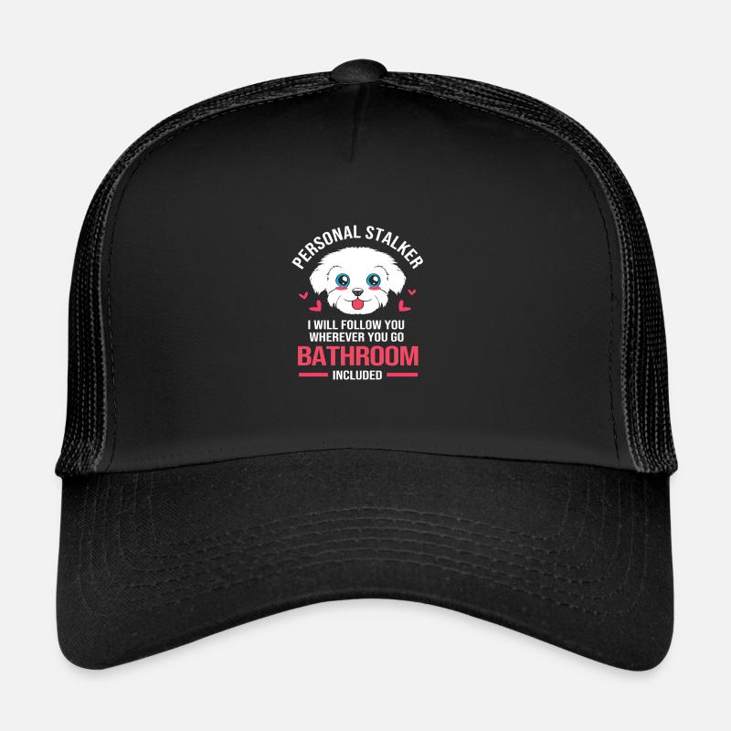 Chien maltais Casquette trucker 