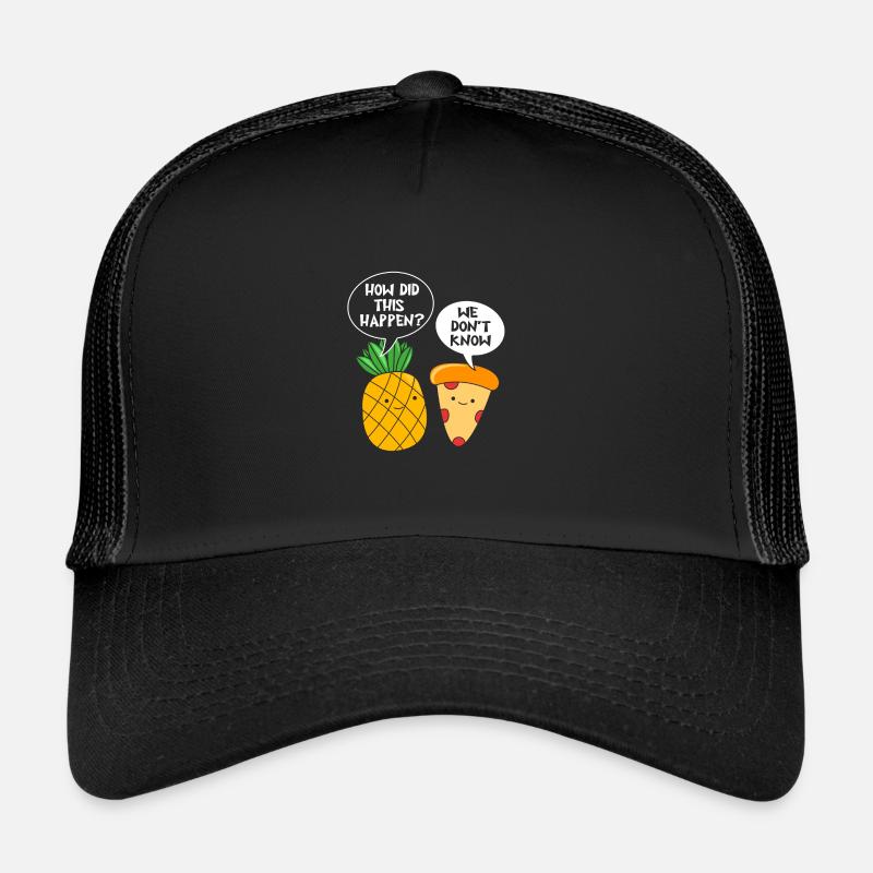 Pizza Hawaii Pizza Pineapple Trucker Cap