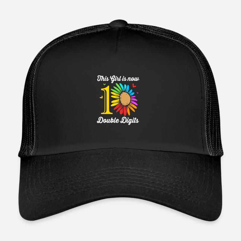 13e anniversaire Dix ans de naissance Date de naissance Date de naissance Casquette trucker 