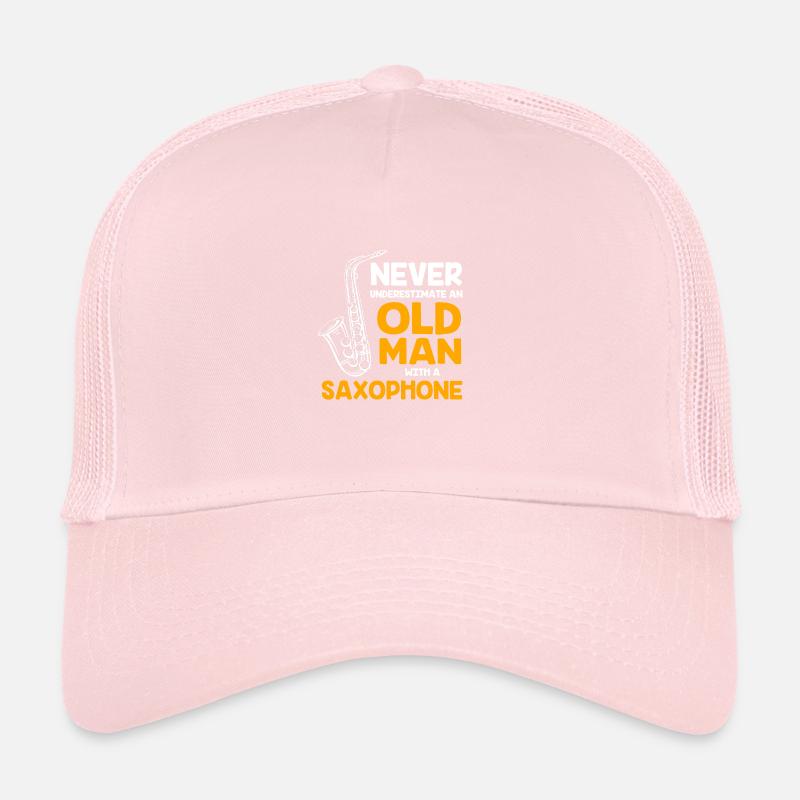 Saxophon Saxophonist Trucker Cap