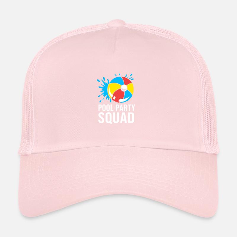 Fête à la piscine Casquette trucker 