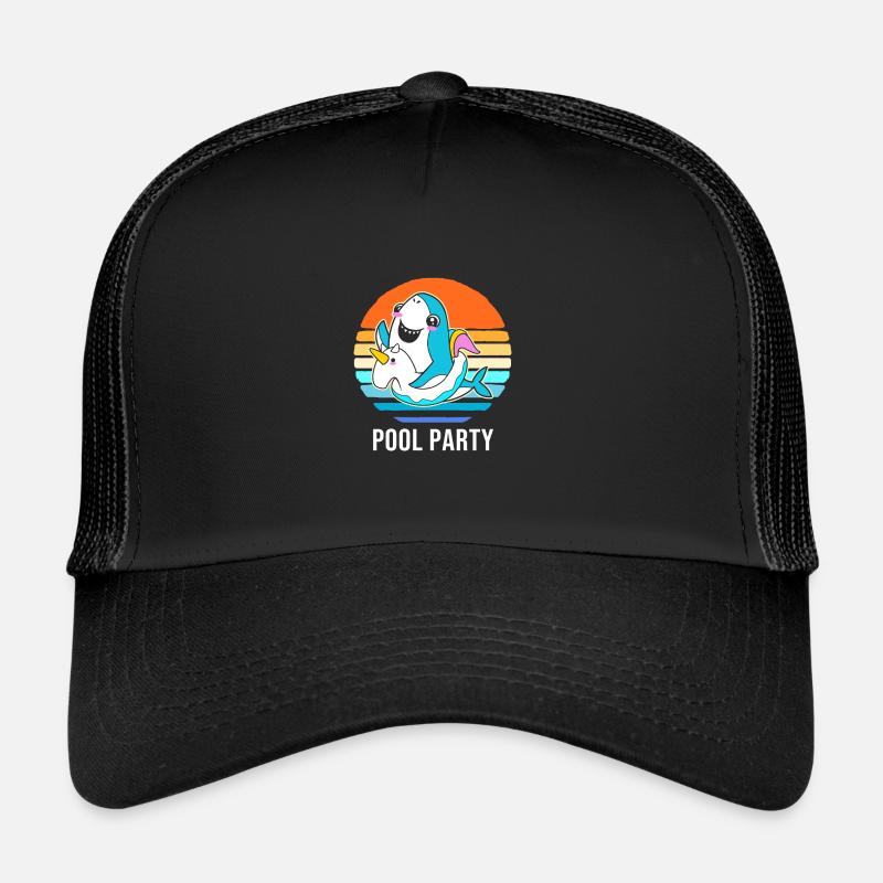 Fête à la piscine Casquette trucker 