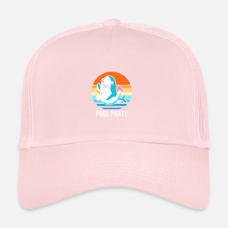 Fête à la piscine Casquette trucker 