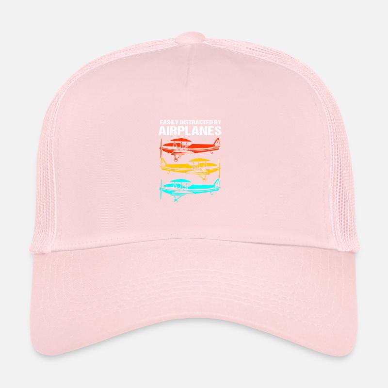 Pilot Airplane Trucker Cap