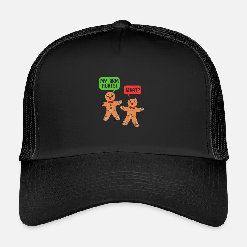 Lebkuchenmann Lebkuchenherz Lebkuchen Naschen Trucker Cap