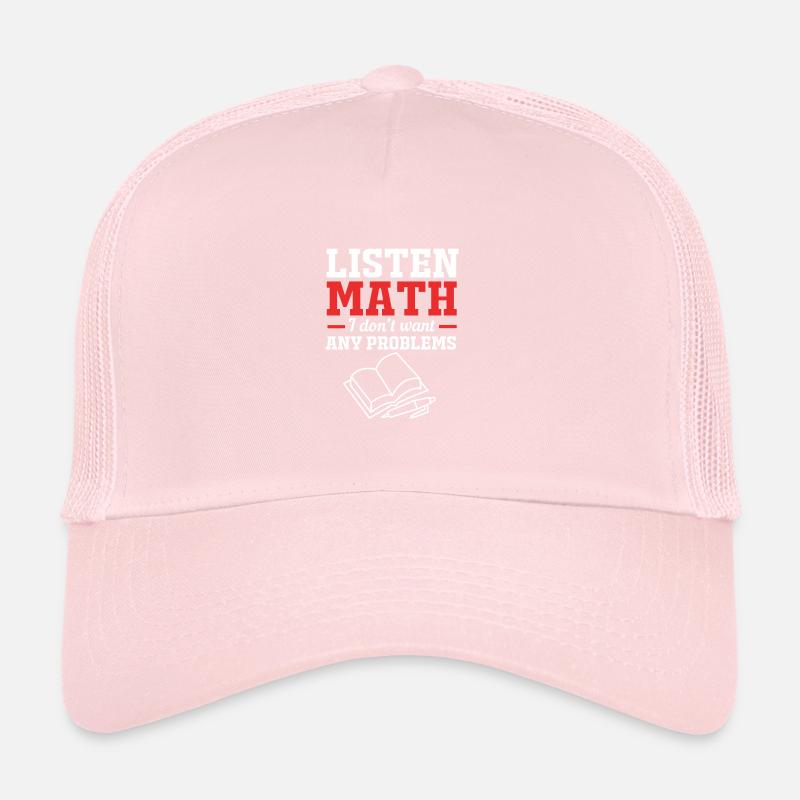 Mathématiques Casquette trucker 