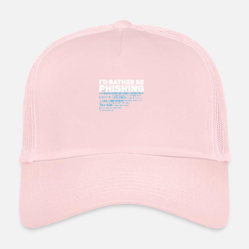i d rather be phishing, cyber security team Casquette trucker 