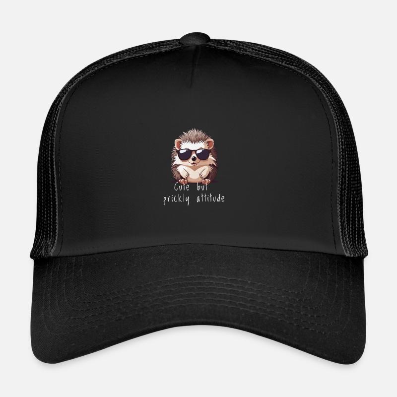 Hérisson mignon Cadeau hérisson mignon Casquette trucker 