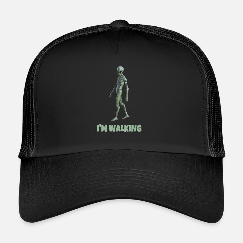 I'M WALKING Trucker Cap
