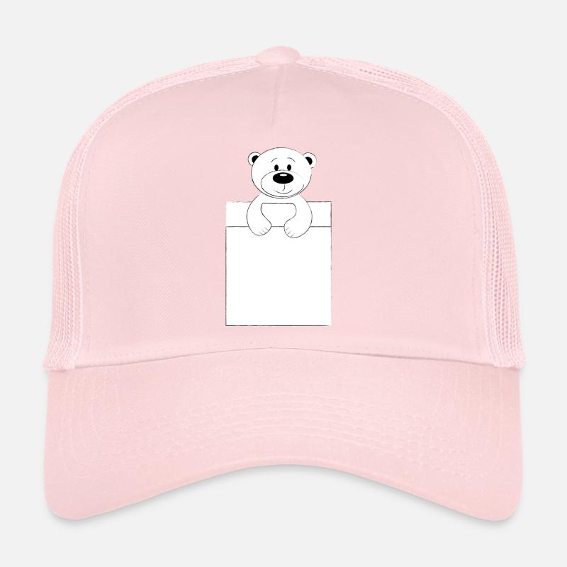 Bear in bed Trucker Cap