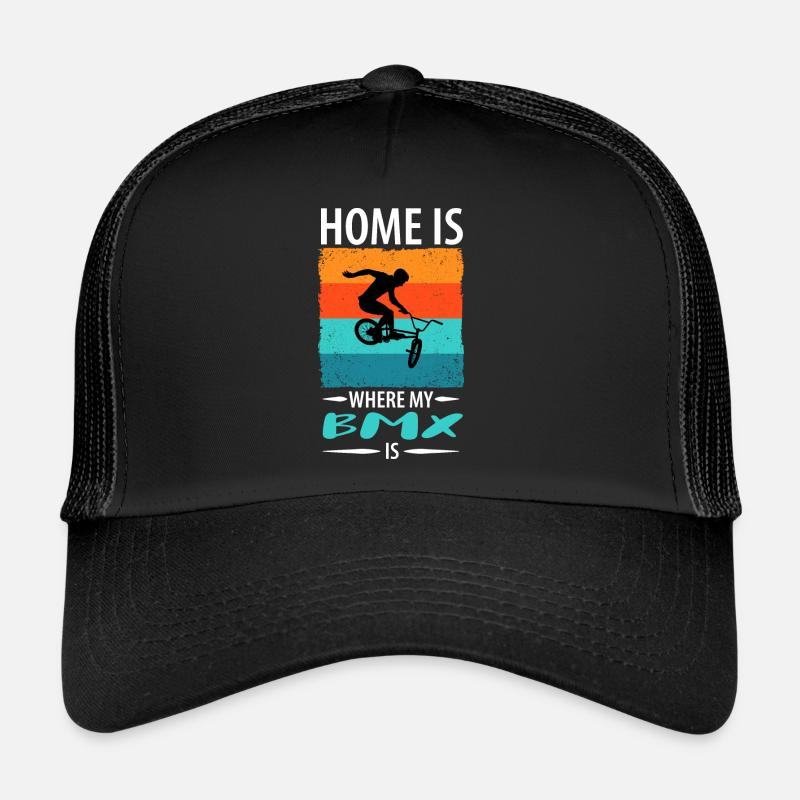 BMX - Trucker Cap - Schwarz/Schwarz