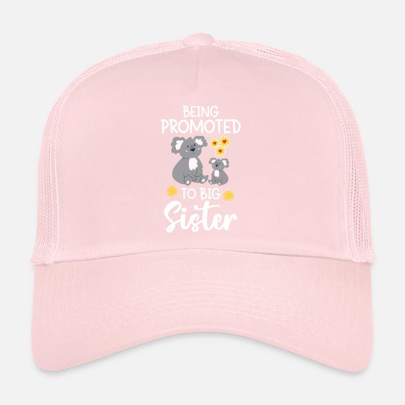 Befördert Zur Großen Schwester Trucker Cap