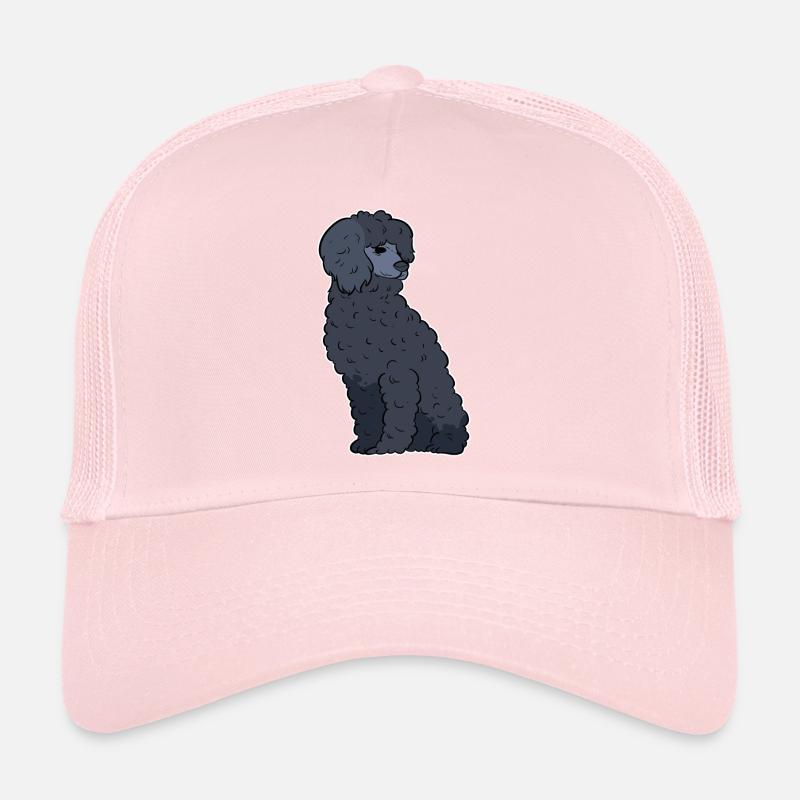 Caniche Chien Nain Caniche Jouet Caniche Petit Caniche Chiot Chiot Casquette trucker 