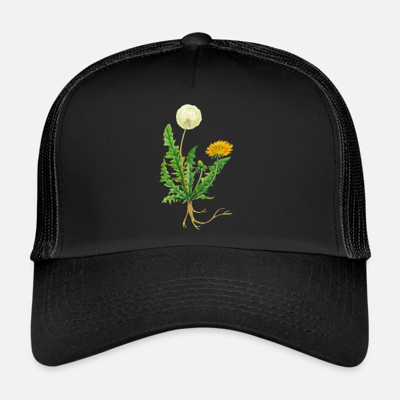 Löwenzahn - Trucker Cap - Schwarz/Schwarz