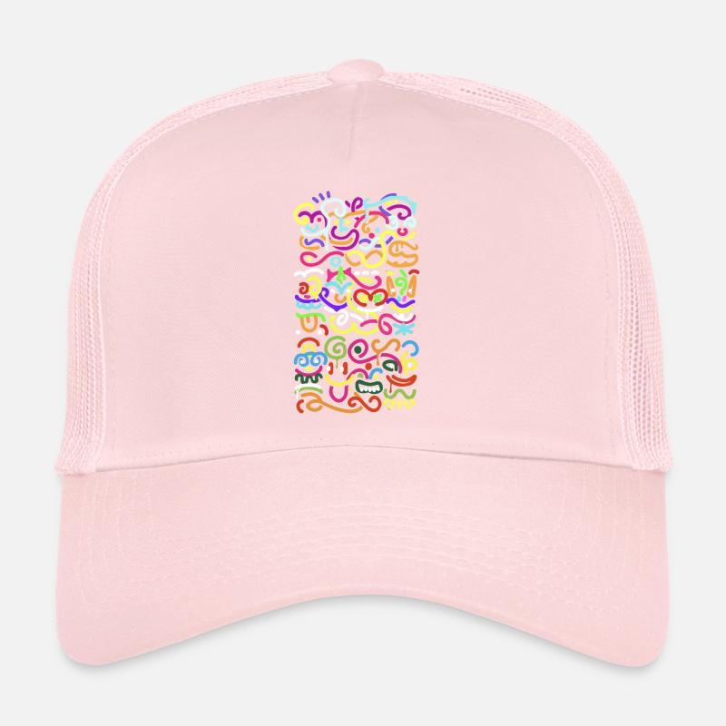 Abstract totem Casquette trucker 