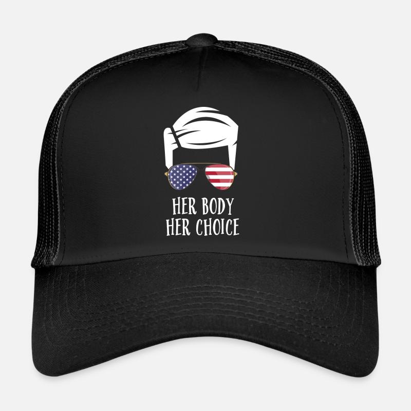 Votre corps, votre choix Casquette trucker 