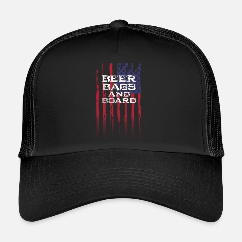Bier Säcke und Cornhole Platte Trucker Cap