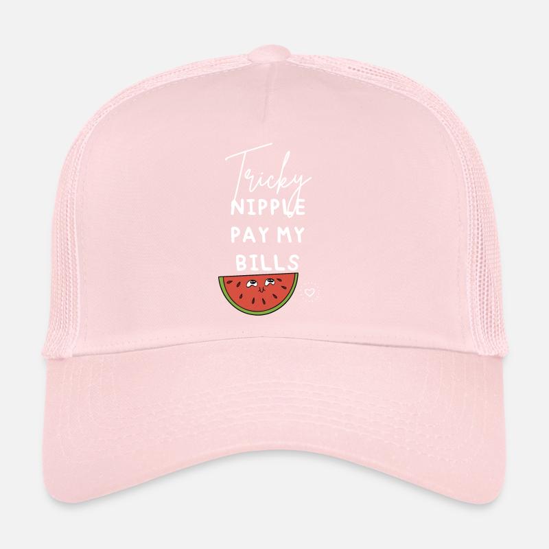 Funny lactation consultant breastfeeding support Trucker Cap