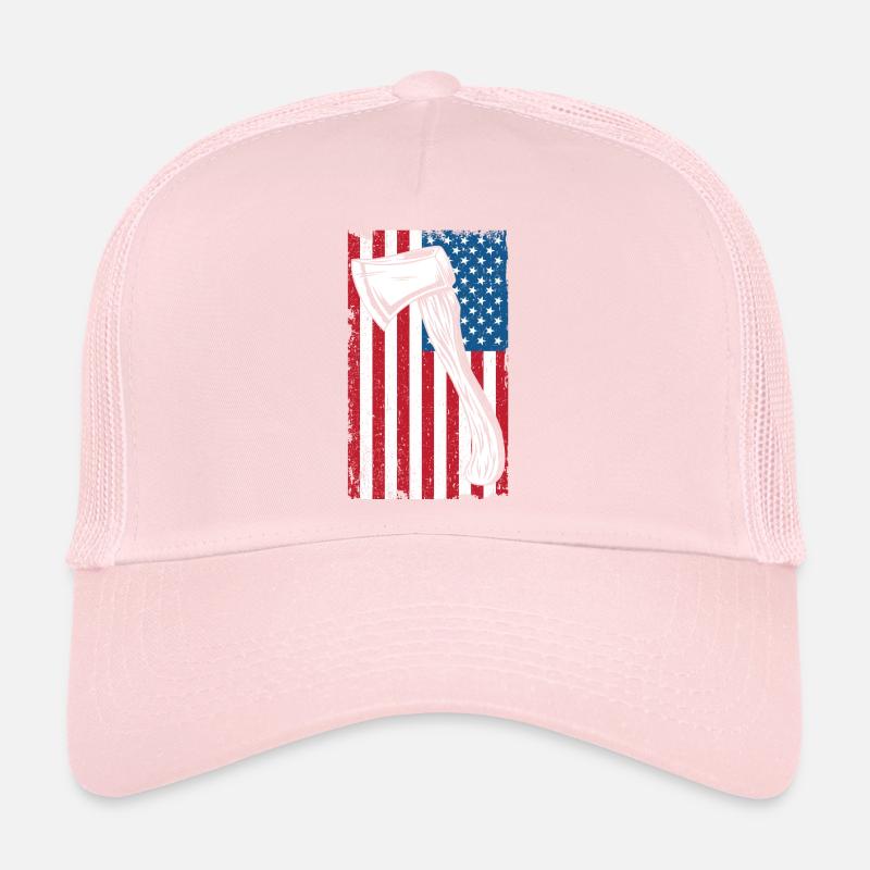 Lancer de hache usa Casquette trucker 