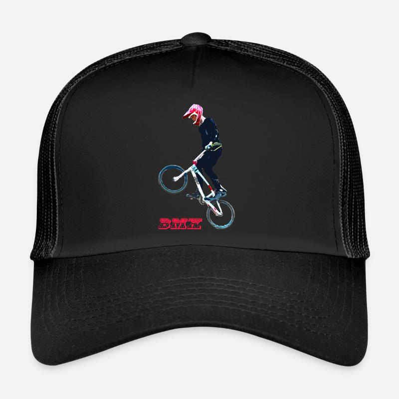 BMX - Trucker Cap - Schwarz/Schwarz
