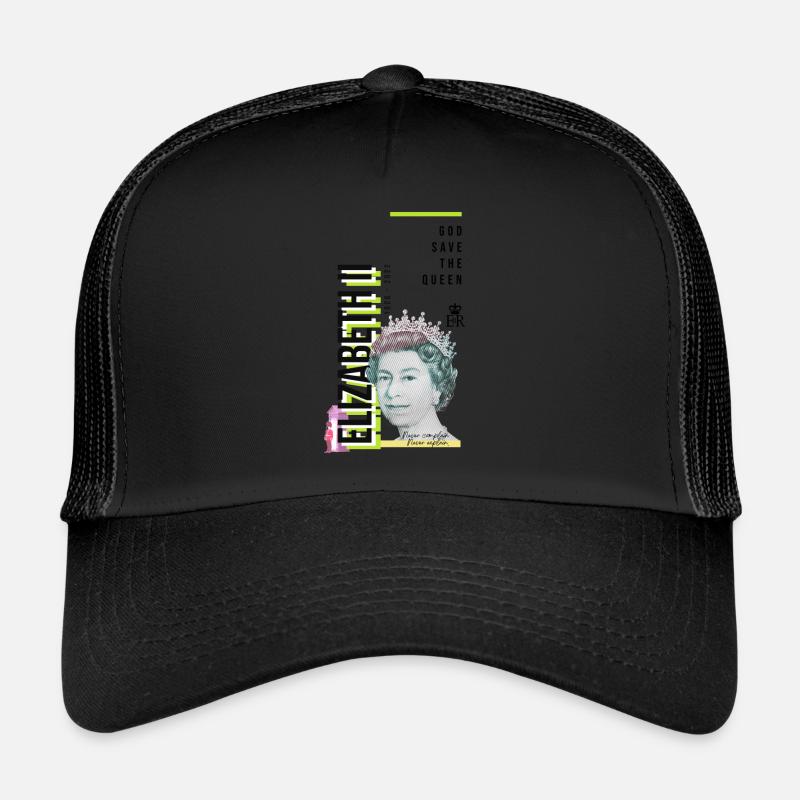 RIP Königin Elizabeth II., God Save the Queen, Trucker Cap