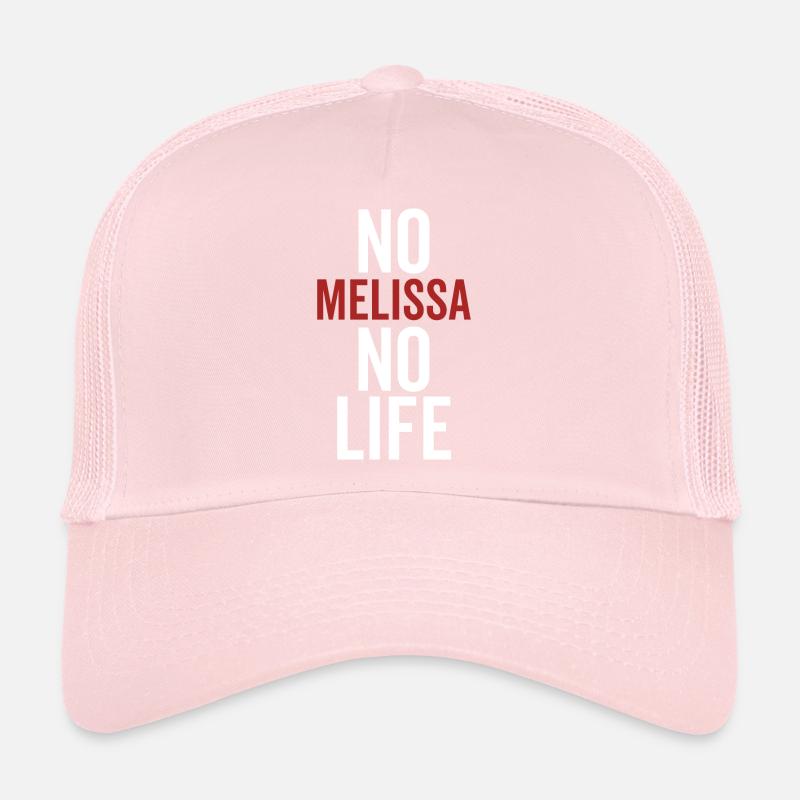 Pas de Melissa Pas de vie Casquette trucker 
