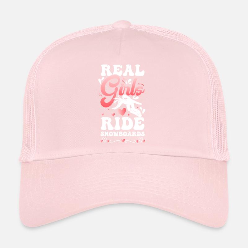 Snowboarder Schnee Ski de neige Casquette trucker 