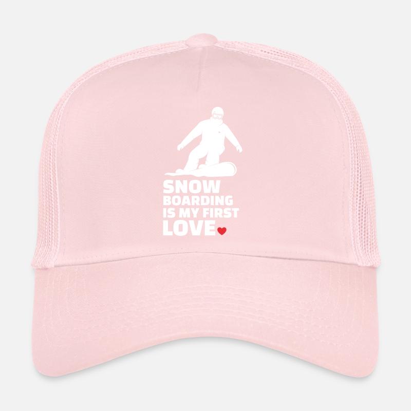 J’adore le snowboard Snowboard élégant Casquette trucker 